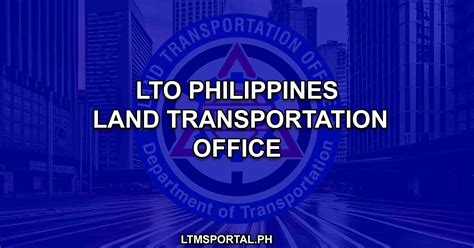 lto lms portal|land transportation office philippines.